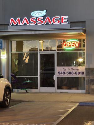 Front of Angel Massage