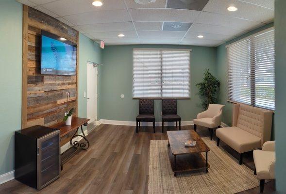 The Vitality Center Reception Lounge.
