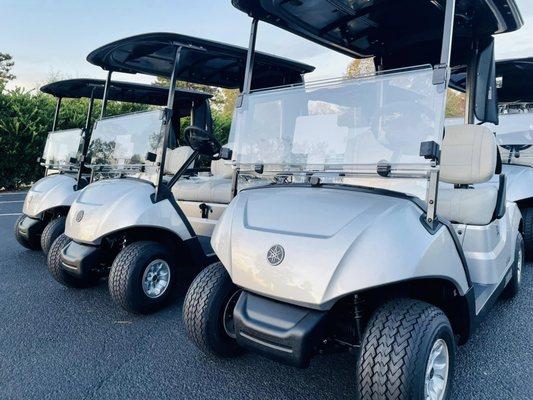 The Chimneys Golf Course - Yamaha cart fleet as of 2022.