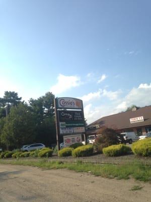 Cassie's Place -- 1819 Central Street / Route 27, Stoughton Sign