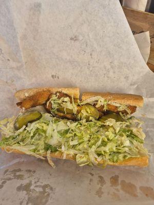 Fried catfish poboy $15