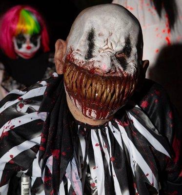 Step right up! Enter our mind-distorting funhouse, where the clowns and carnies have their own definition of fun. Best Haunted House!