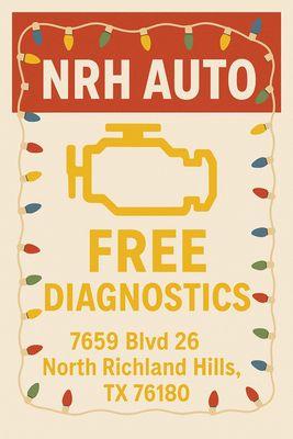 Come to NRH AUTO with your engine lights and weird car noises, we will figure out the issue and get it replaced!