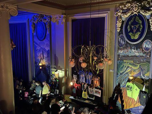 March in the ballroom