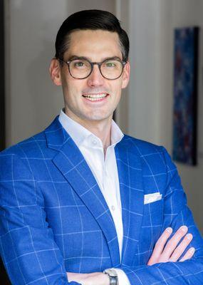 Headshot at my studio in uptown Charlotte at Coffey & Thompson Art Gallery. ccimages.com