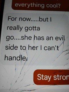 Even Ronny her own son says June has an EVIL side! Yes Ronny she is EVIL