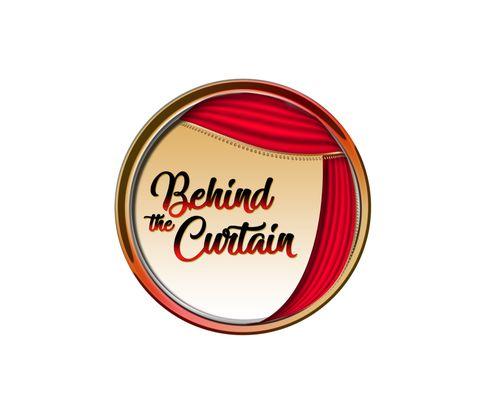 Behind The Curtain TV - main brand identity logo