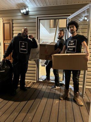 Posing for their big day! The seller was their priority, they let that be known.