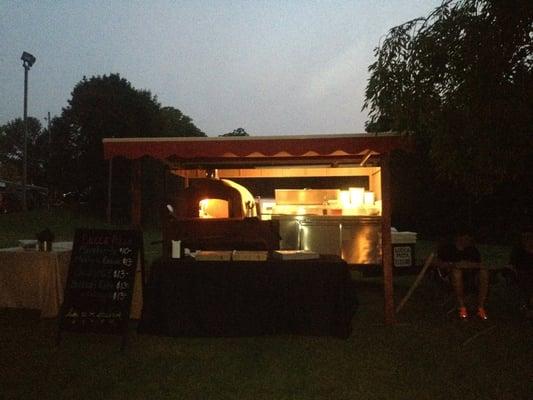 Lucca Mobile Wood Fired Oven Pizza
