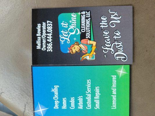 Let It Shine Cleaning & Solutions