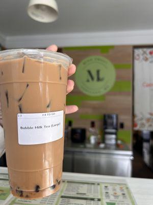 Boba milk tea