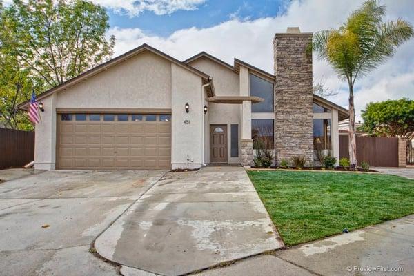 Represented seller/flip property.