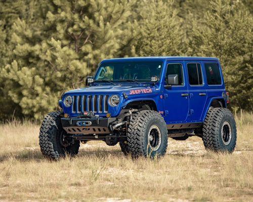 Motobilt Bumpers, Nemesis Fenders, ECGS Axles, Baja Designs Lights, Warn Winch