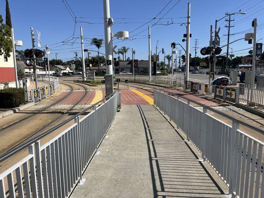 Indiana Gold Line Station