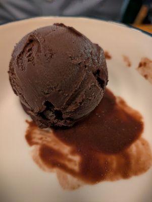 Chocolate sorbetto