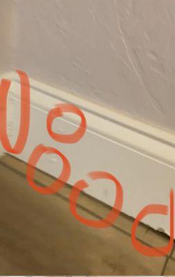 More damaged and unpaid for bases by the floor gallery location @ 12331 north Rockwell OKC