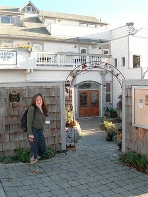 Entrance to Friday's Historic Inn