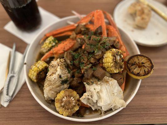 Crabs legs was amazing