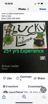 Lucky L’s Painting