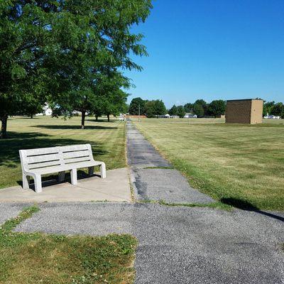 Open stretches of lawn