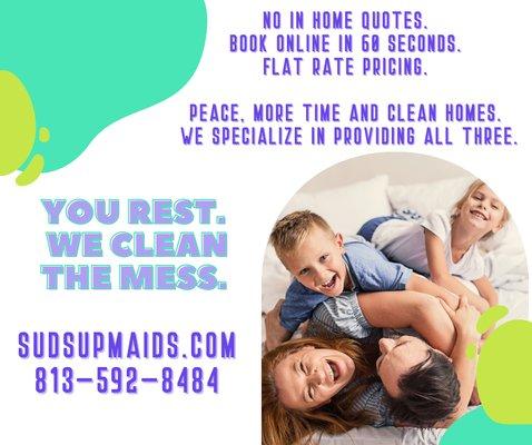 #Sudsupmaids #CleaningServices