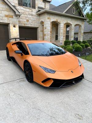 Lamborghini Huracan Performante received our Diamond Detail. Looks stunning after the work we put in.