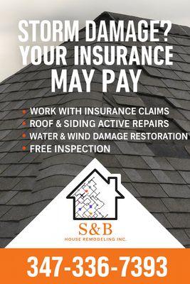Storm Damage Restoration & Insurance Claim Assistance -- NYC