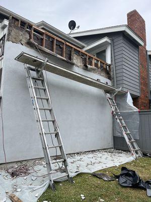 Deck repailing replacement