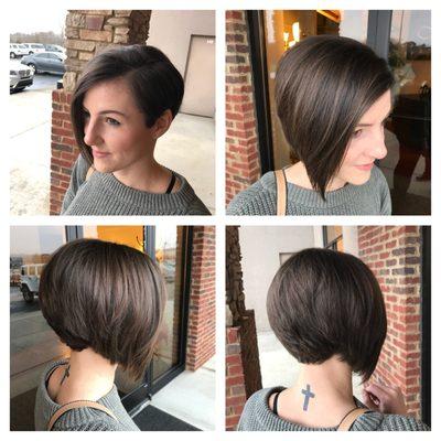 Asymmetrical A-line swing bob