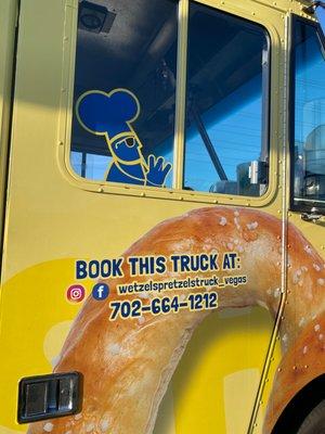Wetzel's Pretzels Truck Vegas
