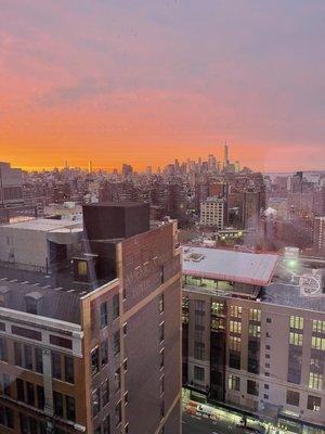 View from our apartment