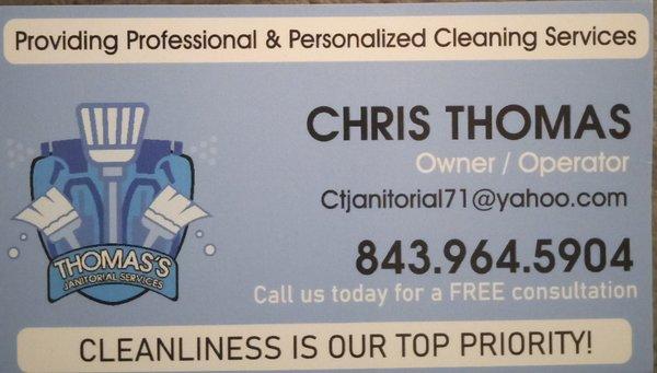 Thomas's Janitorial LLC
