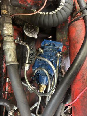 Rotary injection pump