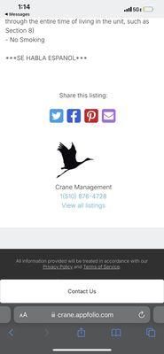 Crane Management