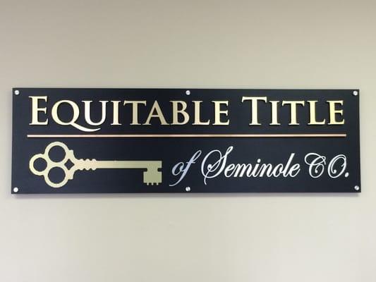 Equitable Title of Seminole County