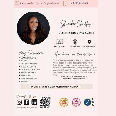 Superb Notary service