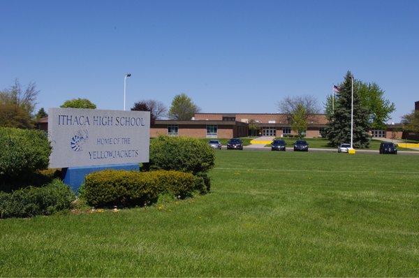 North side of building