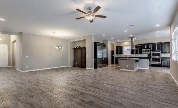 Up to date interior for a clean look