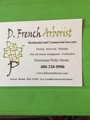 D. French Arborist