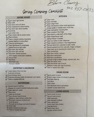 Blancas Cleaning Service