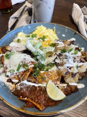 Barbacoa chilaquiles