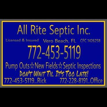 All Rite Septic Service