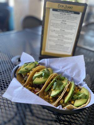 Baja Calle (street) Tacos made with Certified Angus Beef, Choice-Grade & marinated for two days.