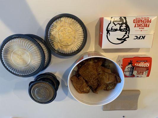 8 piece family meal with chicken 8 pc. Nuggets