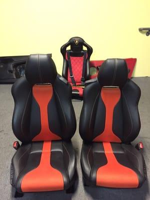 Aston Martin 2012 v12 customized by the master upholstery