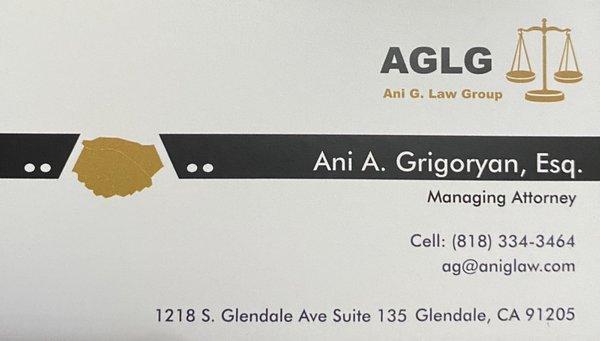 Ani G Law Group