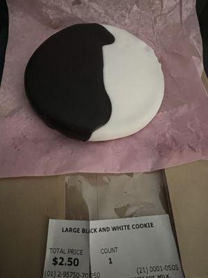 Black and White Cookie