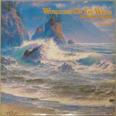 Album cover by American Visionary Artist Loren Adams for Dean McNichols Wurlitzer on the Waves for the Haven of Rest Broadcast hour on NPR