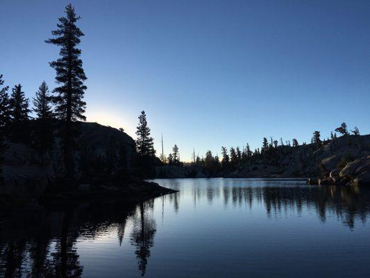 Sunrise at Granite Lake