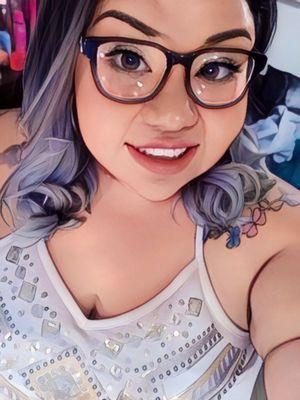 Hair color changed to grey/silver.